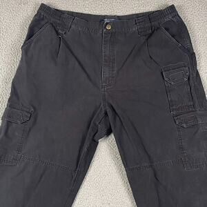 5.11 Tactical Series Cargo Pants Men's 40x32 Black 100% Cotton Work Utility